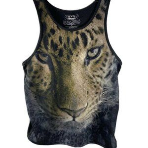 Broken threads 1975 size small mens animal print